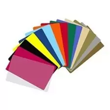 Blank Coloured Cards