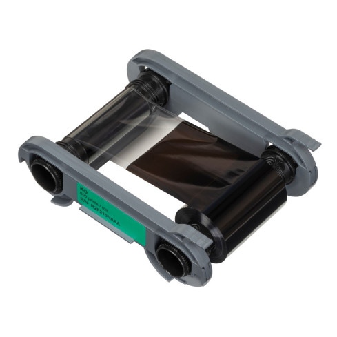 Evolis R2F210NAAA Monochrome - Black (KO) Ribbon With Overlay Panel 600 Prints