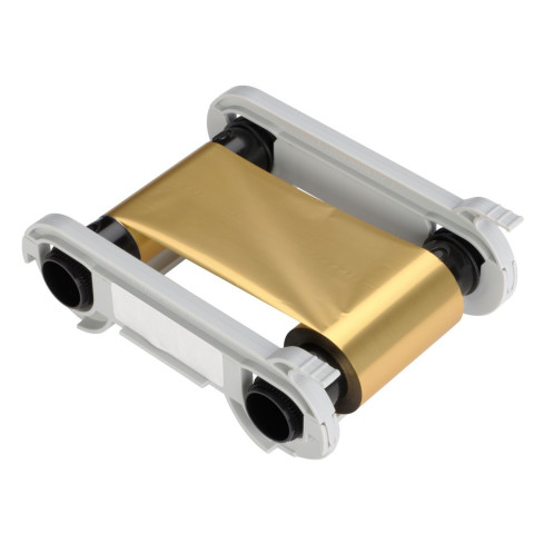 Evolis RCT216NAAA Monochrome - Metallic Gold Ribbon Resin Cartridge 1000 Prints