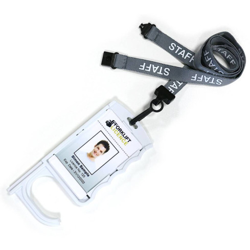 Antimicrobial Door Opening Card Holder Pack of 100