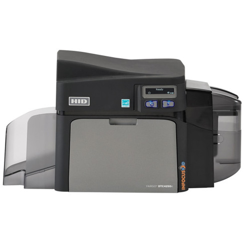 Brand New Fargo DTC4250e Direct To Card ID Printer With Print Options USB Ethernet INFOCUS ID