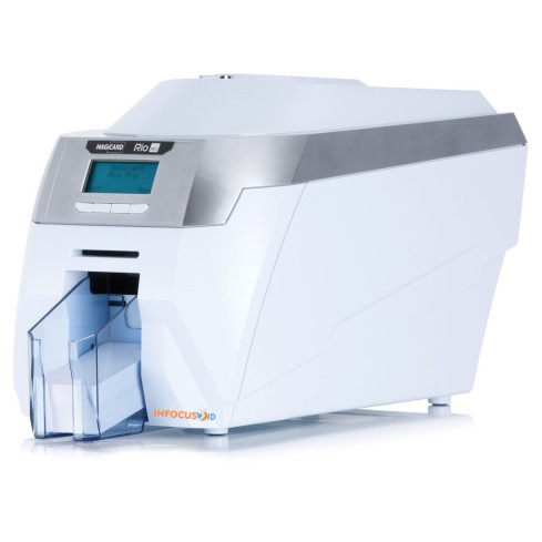 Refurbished Magicard Rio Pro Simplex Duo Direct To Card ID Printer USB Ethernet INFOCUS ID
