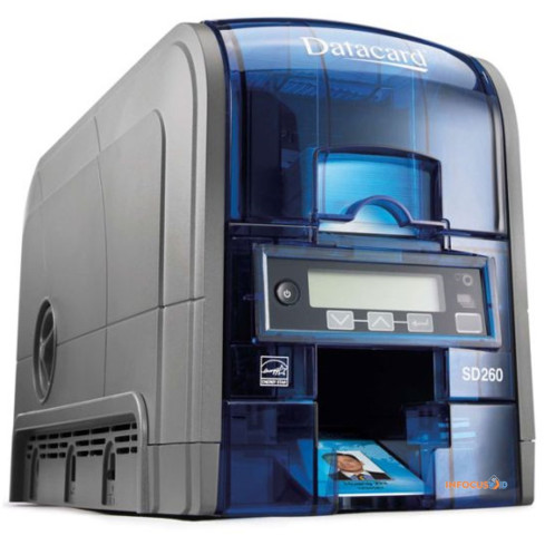 Refurbished Datacard SD260 Single Sided Direct To Card ID Printer USB Ethernet INFOCUS ID