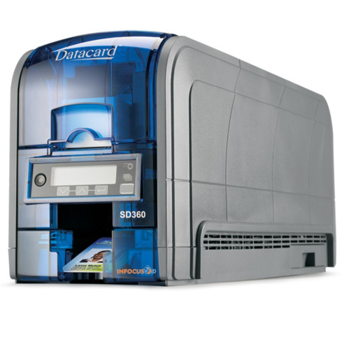 Refurbished Datacard SD360 Duplex Dual Sided Direct To Card ID Printer USB Ethernet INFOCUS ID