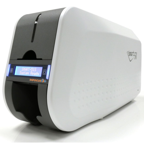 Refurbished IDP Smart 51S Single Sided Direct To Card ID Badge Printer