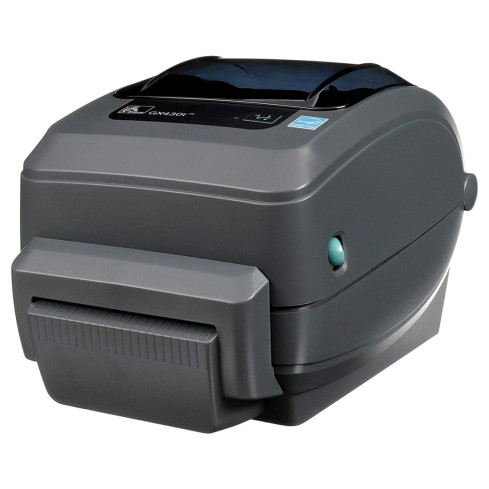 Refurbished Zebra GX430T 300 dpi Thermal Transfer Label And Barcode Printer With Ethernet