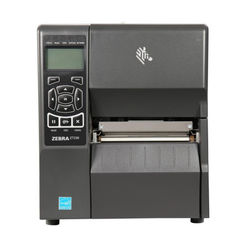 Refurbished Zebra ZT230 203 DPI Direct Thermal Label And Barcode Printer With Ethernet