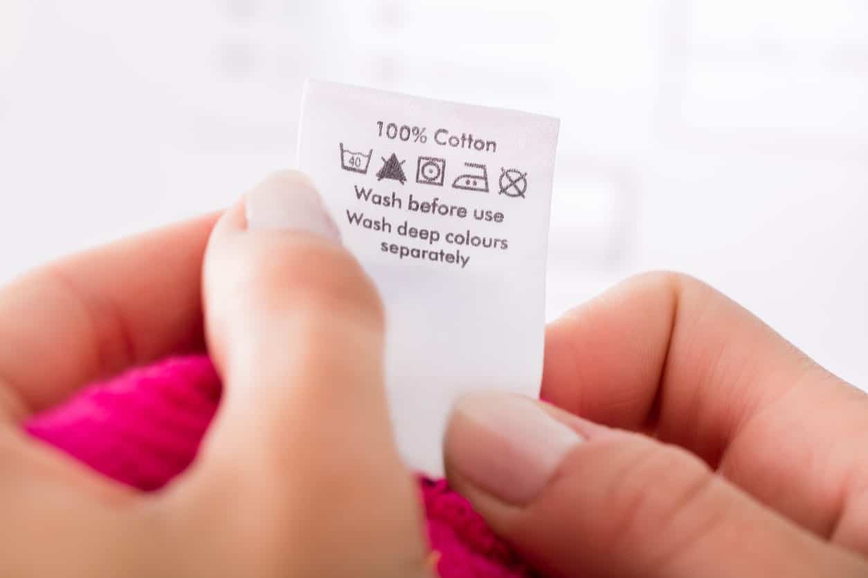 Printed Wash Care Labels